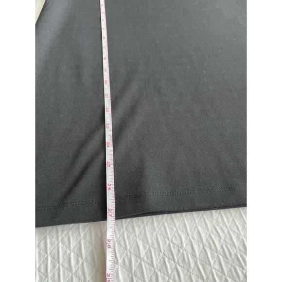 Lane Bryant Short Sleeve Top Blouse White Black Office Career Business Sz 18/20 - Picture 7 of 8